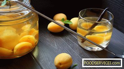 Marinoidut aprikoosit kuuluisan kulinaarisen asiantuntijan E. Molokhovetsin kirjasta